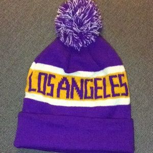 LA Lakers 💛💜  Winter Cap